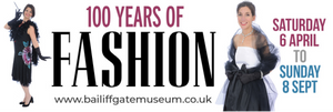 100 Years of Fashion Exhibition: Bailiffgate Museum, Northumberland