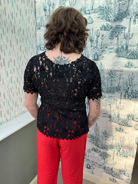 2012 NISSA DESIGNER RED TROUSERS (NEVER WORN)