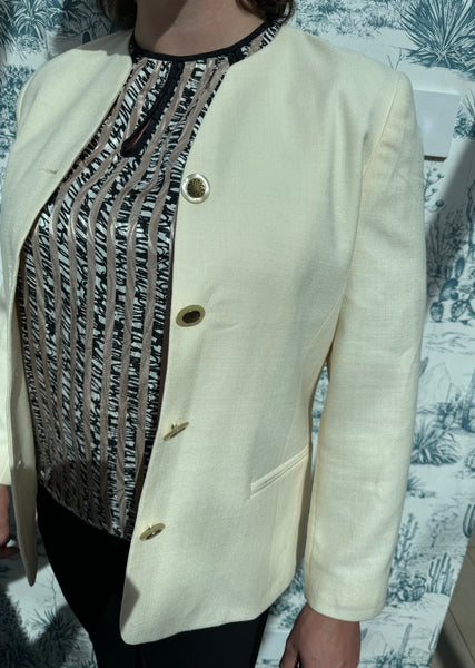 EIGHTIES CLASSICS FIRST AVENUE CREAM JACKET