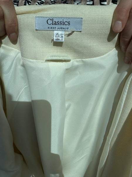 EIGHTIES CLASSICS FIRST AVENUE CREAM JACKET