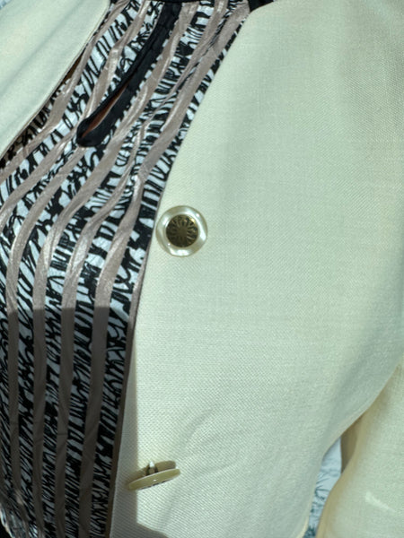 EIGHTIES CLASSICS FIRST AVENUE CREAM JACKET