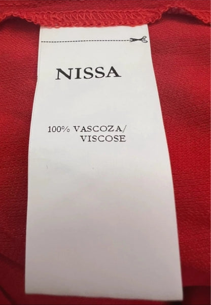 2012 NISSA DESIGNER RED TROUSERS (NEVER WORN)