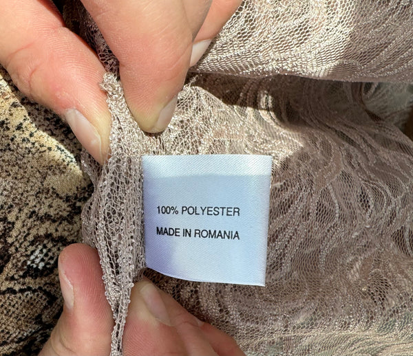 NINETIES CHESCA LATTE LACE BOLERO JACKET