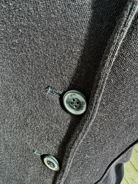 VINTAGE ROHAN BLACK LIGHTWEIGHT JERSEY JACKET