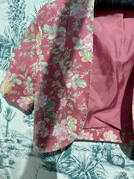 VINTAGE LAURA ASHLEY PINK BOLERO JACKET
