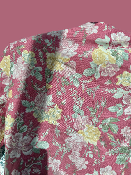 VINTAGE LAURA ASHLEY PINK BOLERO JACKET