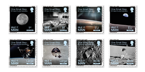 Post Office Stamps of 50th Anniversary of First Moon Landing