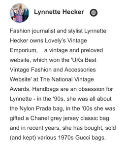 LOVELYS VINTAGE IN WOMAN&HOME MAGAZINE SPRING/SUMMER HANDBAG TRENDS 2024 FEATURE