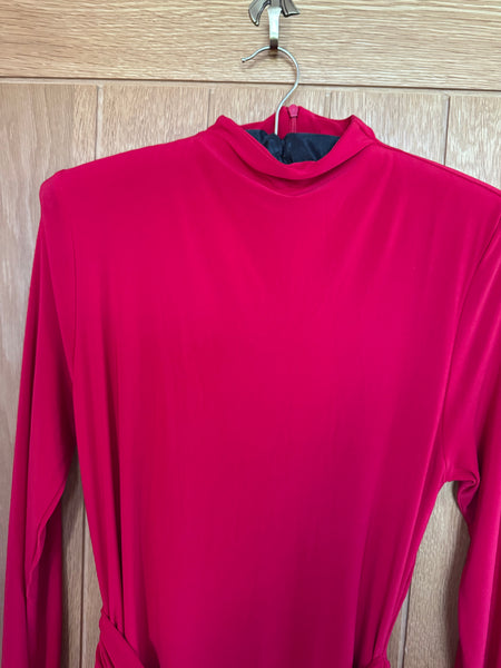 CLUB L LONDON RED MAXI DRESS
