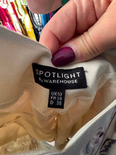 TOYAH SUNDAY LUNCH VIDEO EMBROIDERED DRESS