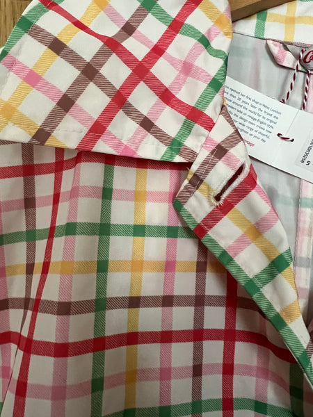 CATH KIDSTON CHECK RAINCOAT NEW WITH TAGS