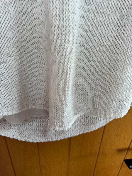 MINT VELVET WHITE JUMPER WITH RIBBONS