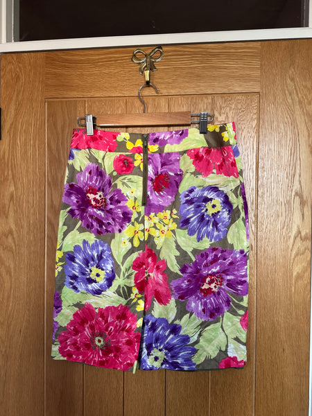 BANANA REPUBLIC FLORAL SKIRT