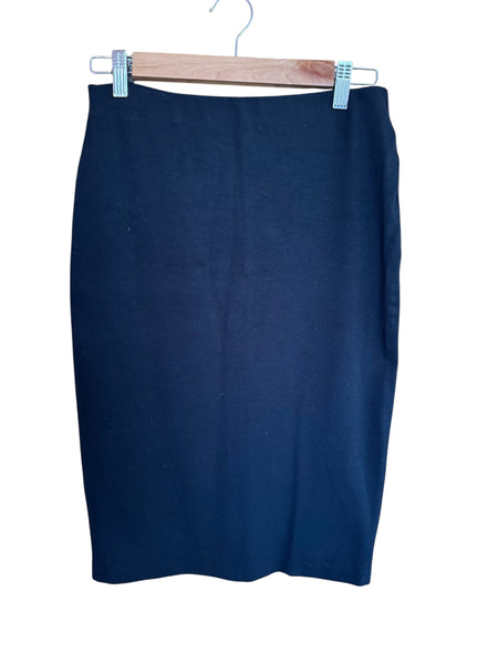 TOYAH VINTAGE BLACK STRETCH SKIRT