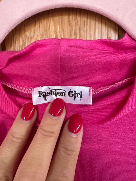 TOYAH EIGHTIES HOT PINK BODYSUIT