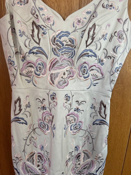 TOYAH SUNDAY LUNCH VIDEO EMBROIDERED DRESS