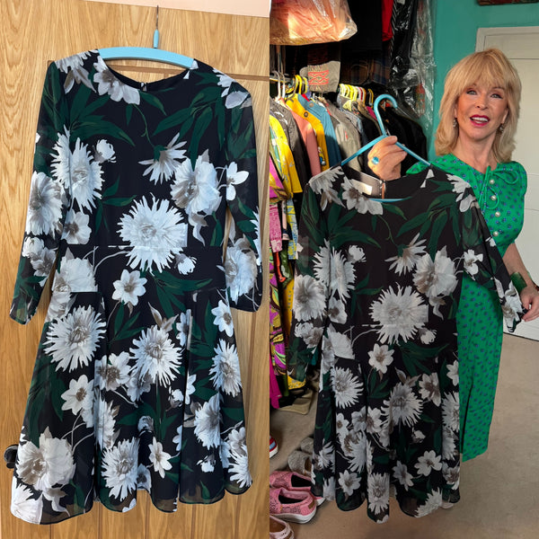 TOYAH HOBBS GREEN DRESS