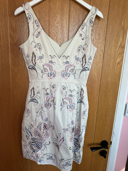 TOYAH SUNDAY LUNCH VIDEO EMBROIDERED DRESS