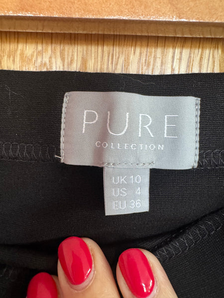 TOYAH VINTAGE BLACK STRETCH SKIRT