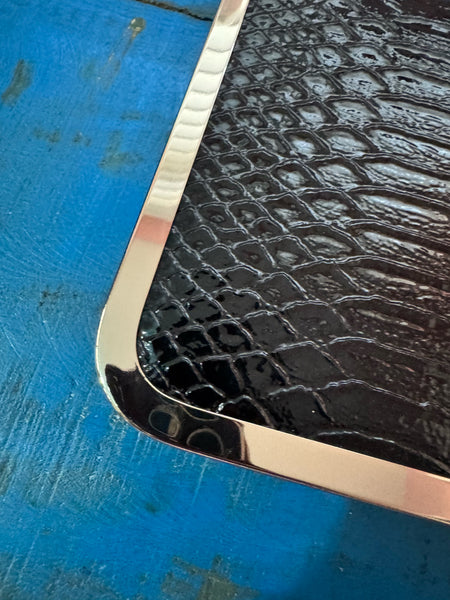 BLACK AND GOLD NEW HANDBAG