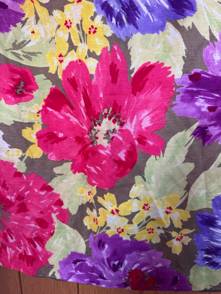 BANANA REPUBLIC FLORAL SKIRT