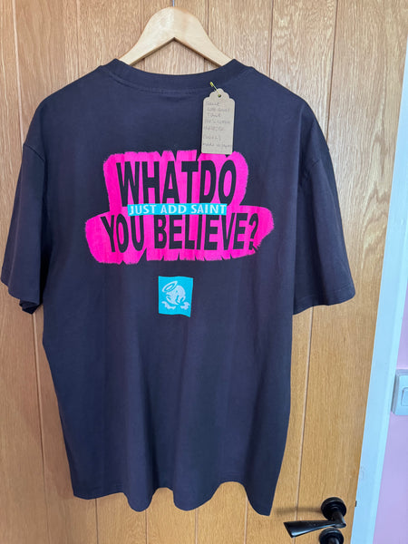 RARE VINTAGE JAPANESE SAINT MICHAEL LOST SOULS GREY AND PINK T-SHIRT