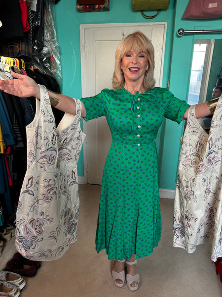 TOYAH SUNDAY LUNCH VIDEO EMBROIDERED DRESS