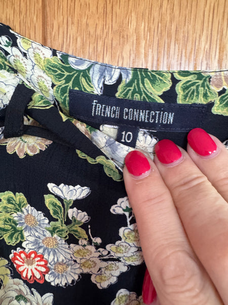 TOYAH VINTAGE FLORAL SHORT SKIRT