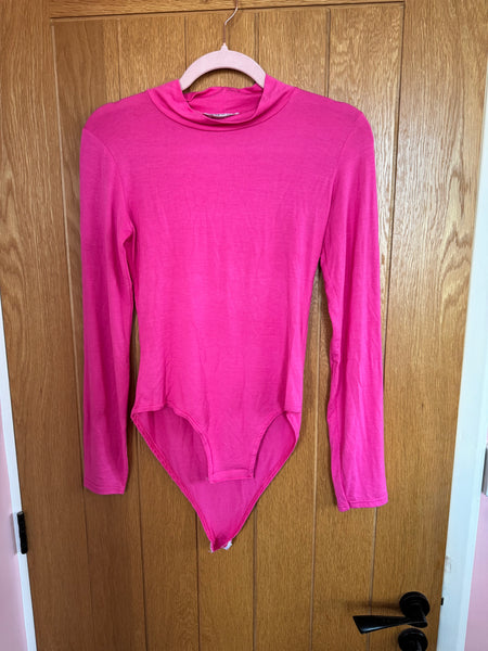 TOYAH EIGHTIES HOT PINK BODYSUIT