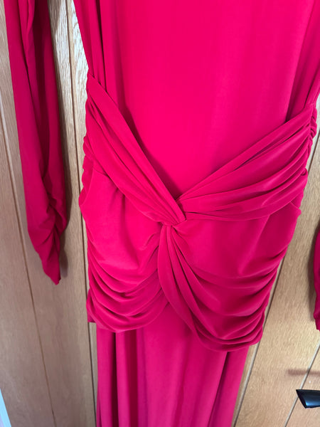 CLUB L LONDON RED MAXI DRESS