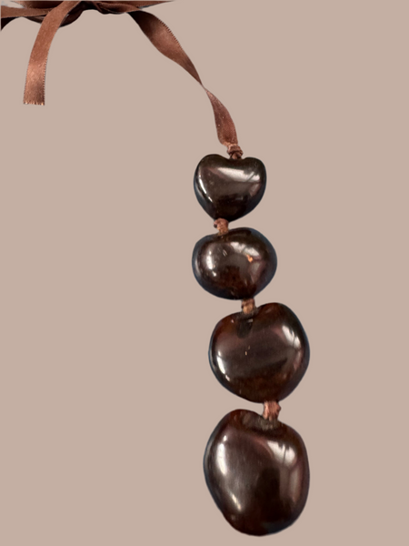 VINTAGE HAWAIIAN KUKUI NUT NECKLACE