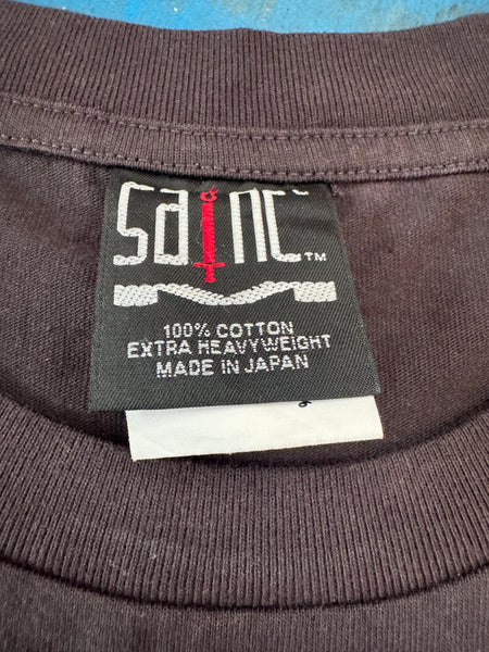 RARE VINTAGE JAPANESE SAINT MICHAEL LOST SOULS GREY AND PINK T-SHIRT