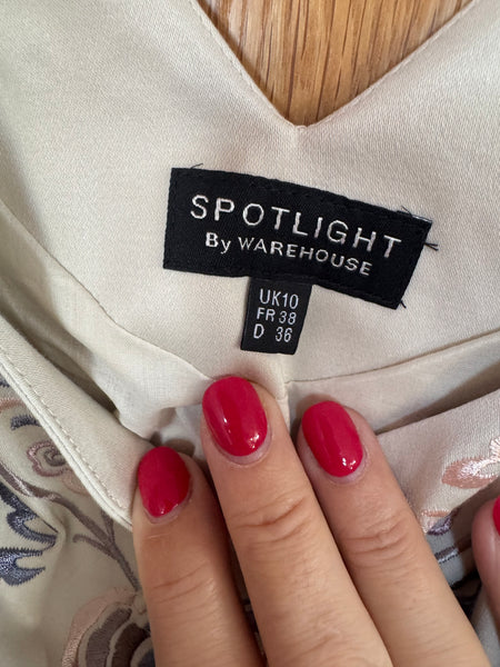 TOYAH SUNDAY LUNCH VIDEO EMBROIDERED DRESS