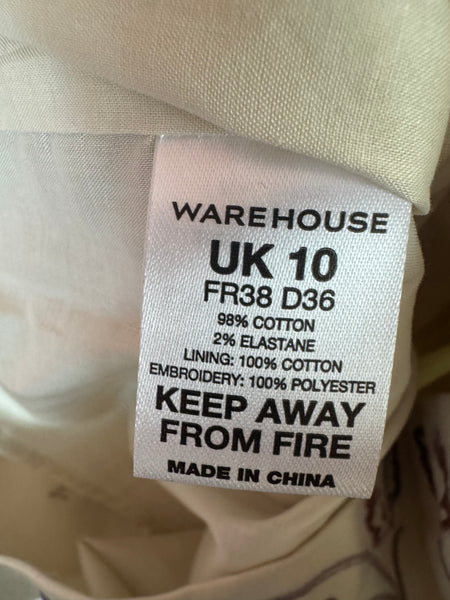 TOYAH SUNDAY LUNCH VIDEO EMBROIDERED DRESS