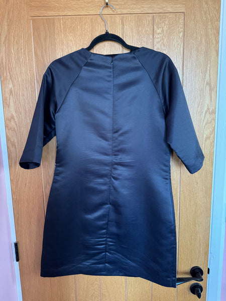 TOYAH TED BAKER ORCHIDS BLACK DRESS WORN ON STAGE