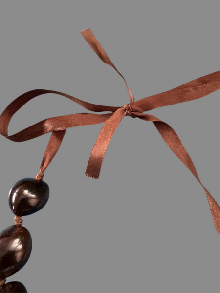 VINTAGE HAWAIIAN KUKUI NUT NECKLACE