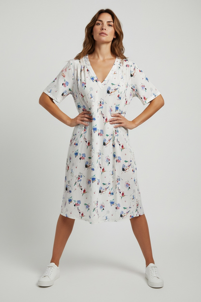 1970s GOLD LABEL BY TRICOVILLE DRESS
