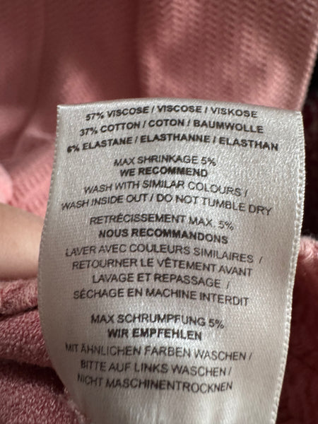 GANNI DESIGNER PINK SHIFT DRESS NEW WITH TAGS