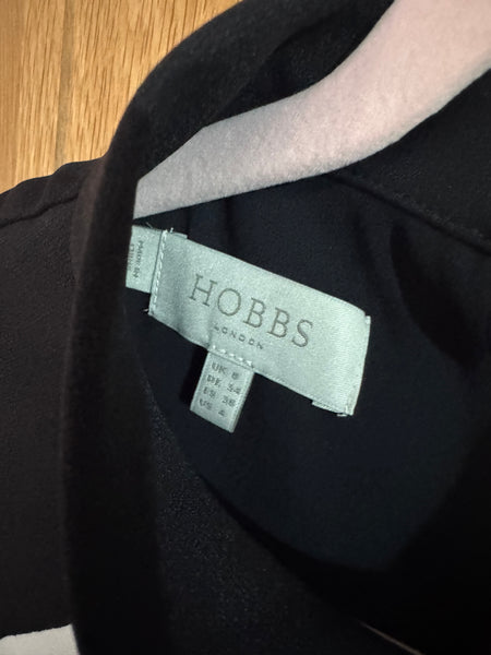 TOYAH HOBBS RED AND BLACK GRAPHIC FLORALS DRESS