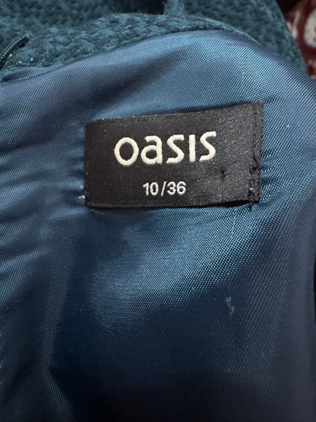 TOYAH GREEN LONG SLEEVED DRESS