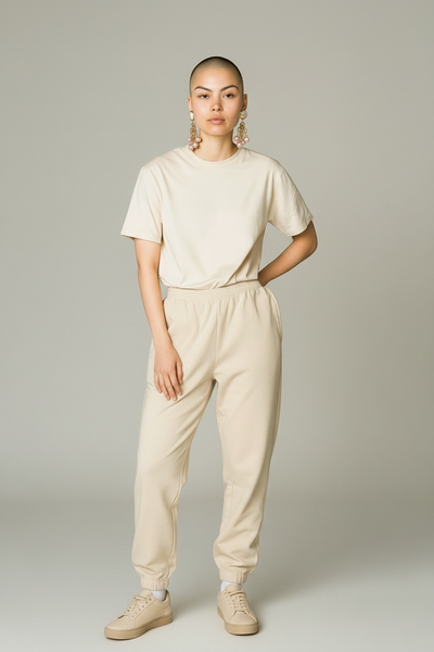 1980s PAIR OF CLIP ON PEARL EARRINGS WITH SHIMMER PASTEL PINK  BEADS